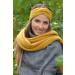 styleBREAKER women cable knit headband with twist knot cable stitch hairband headband 04026044 color:Cognac - Buy Online on GoSupps.com