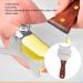 Upqrsg Professional Truffle Plane Razor - Adjustable Stainless Steel Cheese Plane with Ergonomic Wooden Handle for Truffles & Chocolate - Buy Online on GoSupps.com