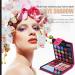 BrilliantDay 32 Colours Professional Cosmetic Makeup Palette Set with Eyeshadows, Lip Gloss, Blusher, Highlight Powder - Buy Online on GoSupps.com