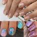 Chameleon Holographic Glitter Nail Art Sequins - 24 Colors, 2 Boxes - DIY Manicure Decorations - Buy Online on GoSupps.com