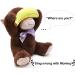 30cm Peekaboo Monkey Plush Toy - Animated Singing Toy with Movable Ears for Development - Buy Online on GoSupps.com
