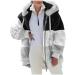 Hanxiulin Oversized Warm Plush Jacket - Women's Fleece Winter Coat with Stand-Up Collar | Elegant Long-Sleeved Outdoor Outerwear - Buy Online on GoSupps.com