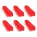 Beaupretty 6pcs Pull The Ball Packing Accessory Wedding Bows Decoration Home Adornment Pulling Flowers for Party Used Pulling Gauze Party Decoration Party Prop Red 15X5CM
