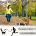 JVHLOV Double Dog Leash for 2 Dogs - 360 Rotatable Adjustable & Durable for Small Medium & Large Dogs - Red - Buy Online on GoSupps.com