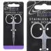 VFM - Stainless Steel Nail Scissors Sharp Curved Tip - Glamour Studio