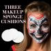 Professional 3-Piece Face & Body Paint Set - Red Black White | Corpse Cosplay SFX Makeup for Halloween Skeletons Clowns Vampires & Zombies - Buy Online on GoSupps.com