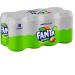 Fanta Zero Strawberry & Kiwi 8 x 330ml - Refreshing Fruit Flavored Soda - Buy Online on GoSupps.com