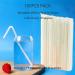 FOREVERIE 100 PCS White Plastic Adaptive Straws Individually Wrapped for Drinking Regular 0.24In Diameter 8.27in Length Bendable Flexible Disposable Soft &Thin 100 Count - Buy Online on GoSupps.com