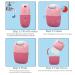 Double Ended Ice Roller & Reusable Jade Roller for Face - Anti-Wrinkle & Lifting Skin Care Set - Gua Sha Massage Tool - Pink - Buy Online on GoSupps.com