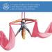 AUM Active Aerial Silks Starter Kit - 9 Yards Aerial Yoga Hammock with Hardware & Guide - Pink Aerial Swing for Acrobatic Flying Yoga (Up to 13ft) - Buy Online on GoSupps.com