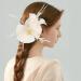 Lurrose 1PC Fascinator Hair Clip Fascinator Hair Pin Hair Clip Fascinator Hair Accessories for Women Wedding Tea Party Hat Beige - Buy Online on GoSupps.com