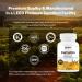 ORIBITE Curcumin with Black Pepper High Absorption Turmeric Root Extract Supplement for Joint Heart & Immune Support Natural Antioxidant & Inflammation Response Support 60 Capsules Non-GMO - Buy Online on GoSupps.com