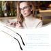 Premium Metal Glasses Legs & Frames - Replacement Parts for Sunglasses & Glasses - Black & Golden Options Available - Buy Online on GoSupps.com