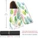 Buy Tropical Green Palms Leather Lipstick Case - Mini Organizer with Mirror for Lip Gloss & Lipstick - Buy Online on GoSupps.com
