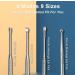 JiMing Ear Wax Removal Kit - 6-in-1 Stainless Steel Tools for Efficient Ear Cleaning and Relaxing Massage with Storage Box - Buy Online on GoSupps.com