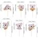 Ercadio 24 Pack Koala Cupcake Toppers Koala Cupcake Picks Wild Animal Cupcake Picks Koala Birthday Cupcake Decorations for Baby Shower Birthday Animal Theme Party Cake Decor Supplies Pattern-7 - Buy Online on GoSupps.com