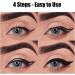 Ayky Long Wear Gel Eyeliner Natural Black Eyeliner Cream Gel Eyeliner Waterproof Eyeliner Gel Stick Makeup Eye-liners for Women Girls (Premium Black) - Buy Online on GoSupps.com