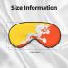  Flag of Bhutan Soft Eye Mask Comfortable Light Blocking Sleep Mask for Side Sleepers | Relaxing Pressure-Free Eyemask  - Buy Online on GoSupps.com
