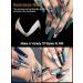 Kalolary 480pcs XXL Natural Color False Nail Tips - Extra Long Half Cover French Acrylic Nail Art Extension Tools in Clear Box - Buy Online on GoSupps.com
