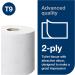 Tork SmartOne Mini Toilet Roll White T9 Advanced 2-Ply 12 x 620 Sheets 472193 Refill - Buy Online on GoSupps.com