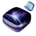 Women's napkin storage bag space earth galaxy pattern menstruation cup portable women's bandages storage bags female menstruation first period bag