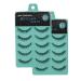 Scala 10 Pair 3D Short eyelashes Crisscross Short False Eyelashes Lashes Nature Looking Fake Eyelashes Set (L-12 * 2 Packs) L-12*2 Packs