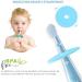 Alobeby Baby Toothbrush Set - 2 Pack Silicone Oral Care Trainers for Infants | Super Soft Gum Massage & Protective Ring | 100% Food Grade Silicone - Buy Online on GoSupps.com