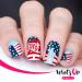 America USA Stamping Plates 2 Pack (B043 & B066) by Whats Up Nails Nail Art Design - Buy Online on GoSupps.com