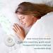 White Noise Sound Machine Adaptive Noise Cancellation Powered by USB or Battery 3 Timers and Memory Function Small and Portable for Kids Adults Sleeping - Buy Online on GoSupps.com