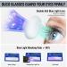 Duco Blue Light Filter Glasses for Women - Anti-Fatigue Screen Glasses for TV PC & Gaming - Stylish Pink W014 - Buy Online on GoSupps.com