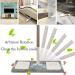 EZ SPARES Dust Mop Microfiber Mops for Floor Cleaning with 2 Washable Pads Perfect Cleaner for Hardwood Laminate & Tile Adjustable Handle Handiness Flexible Great for Wall Cleaning(Gray) Grey - Buy Online on GoSupps.com