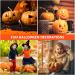 HOMSFOU 2 Pcs Halloween Pumpkin Decoration Home Decor Pumpkin Decorations Fall Decorations Halloween Party Pumpkin Decor Pumpkin Adornment for Home Pumpkin Ornament Household Props Orangex2pcs 15x5.5cmx2pcs - Buy Online on GoSupps.com