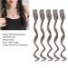 5 Piece Long Curly Gray Clip-In Hair Extensions | High Temperature Synthetic Wig for Women & Girls - Stylish & Versatile - Buy Online on GoSupps.com