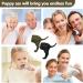 Prevup Funny Toothpaste Caps for Dogs - 2-Piece Creative Lid Set (Gray & Black) - Perfect for Kacking & Pooping Dog Toothpaste - Buy Online on GoSupps.com
