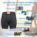 BenKen Butt Pads Impact Shorts for Snowboarding & Skiing - Protective Hip Protector Tailbone Padded Pants for Men & Women - Black XL - Buy Online on GoSupps.com