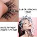 Waterproof Black Eyelash Glue | Super Strong Hold Adhesive for Sensitive Eyes | 0.18oz - Buy Online on GoSupps.com