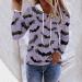 Halloween Costumes Casual Long Sleeved Drawstring Hooded Sweater Pullover for Women Hoodie Purple X-Large - Buy Online on GoSupps.com