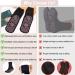 Milai Heated Socks for Women - 2 Pair Thermo Socks for Winter Hiking Skiing Running & Sports - Warm & Comfortable Black Thermal Socks - Buy Online on GoSupps.com