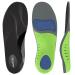 ViveSole Heavy Duty Gel Insoles - Arch Support Shoe Insert for Women and Men - 220+ lbs Plantar Fasciitis Orthotic - Comfortable Cushion  Feet Pain Relief with Polyurethane Foam - Trim to Fit (1 Pair) Large Black
