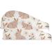 Rabbits Wildflowers Hair Towel 2 Pack - Super Absorbent Quick Dry Hair Turbans for Women & Girls - Buy Online on GoSupps.com