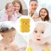 Yabauuop Toddler Bath Sponge | Soft Baby Shower Body Scrubber - Cute Dead Skin Remover Body Scrubber Bath Rub Shower Brush for Children Kids Baby Toddler Orange - Buy Online on GoSupps.com
