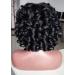 ELIM Short Afro Big Curly Wig for Black Women with Bangs + Accessories | Natural Synthetic Hair Replacement for Daily & Party Use - Buy Online on GoSupps.com