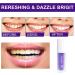 Purple Teeth Whitening Toothpaste - Brighten Your Smile with 1Pcs Whitening Formula for Adults - Buy Online on GoSupps.com