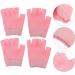 Beaupretty 2 Pairs Gel Gloves Cotton Moisturising Gloves Skin Care Gloves Hand Essential Oils Gloves Moisturizing Gloves Reusable Half Finger Gloves Miss Dipping Leather Gloves Spa - Buy Online on GoSupps.com
