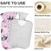 Naanle Floral Sloths Hot Water Bottle - 1L Transparent for Warm & Cold Therapy | Ideal for Bed Hand & Feet Heat Pain Relief - Buy Online on GoSupps.com