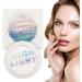 Highlighter Powder Palette - Cheek Highlighter Face Blushes | Silky Texture Long-lasting Stage Daily Shimmer Makeup For Women Hixip Cool Moonlight Color - Buy Online on GoSupps.com