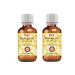 Deve Herbes Pure Moringa Oil Moringa oleifera 100 Natural Therapeutic Grade Cold Pressed Pack of Two 2 x 100 ml