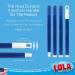 Lola Soft Cotton Deck Mop Head - Fits Most US Threaded Handles - 1 Refill - Buy Online on GoSupps.com
