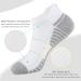 COOVAN 8 Pairs Men's Ankle Socks - Athletic Running Socks with Cushion Tab, Low Cut Style - 8 Pack, Black - Buy Online on GoSupps.com