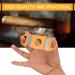 3 PCS Cigar Cutter Set Portable Cigar Cutter V Cut Cigar Punch Cigar Accessories Fits in The Cigar Case Cutter for Most Cigar Sizes Perfect as a Gift for Cigar Lovers (Yellow) - Buy Online on GoSupps.com